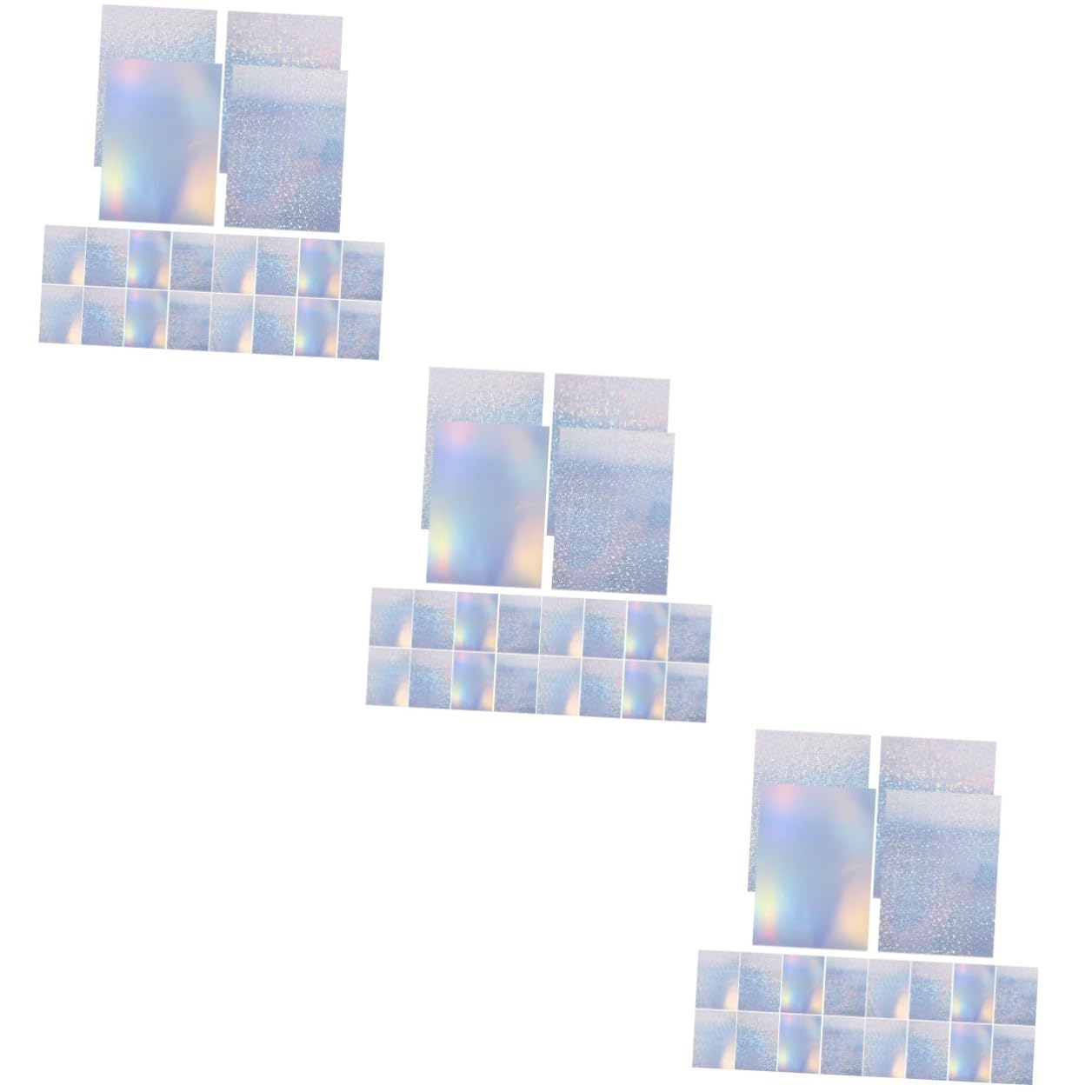 60 Fogli Carta Adesiva Stampabile per Stampanti Inkjet e Laser Etichette Rettangolari Resistenti Pioggia e Macchie Multifunzione per Ufficio e Casa