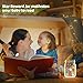 Reward Jar for Kids, Attivolife Light up Star Reward Jar Night Light with LED Base, Personalized Behavior Clip Chart for Classroom Management Tools Reward System, Ideal Gifts for Baby Children
