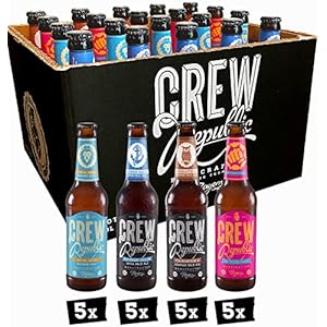 CREW REPUBLIC Craft Bier Bestseller Mix | Geschenkidee für Männer & Bier Fans | Bierspezialitäten aus Bayern nach…
