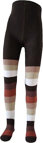 Kinderstrumpfhose Blockringel - Baumwoll-Mix Für Besten Tragekomfort