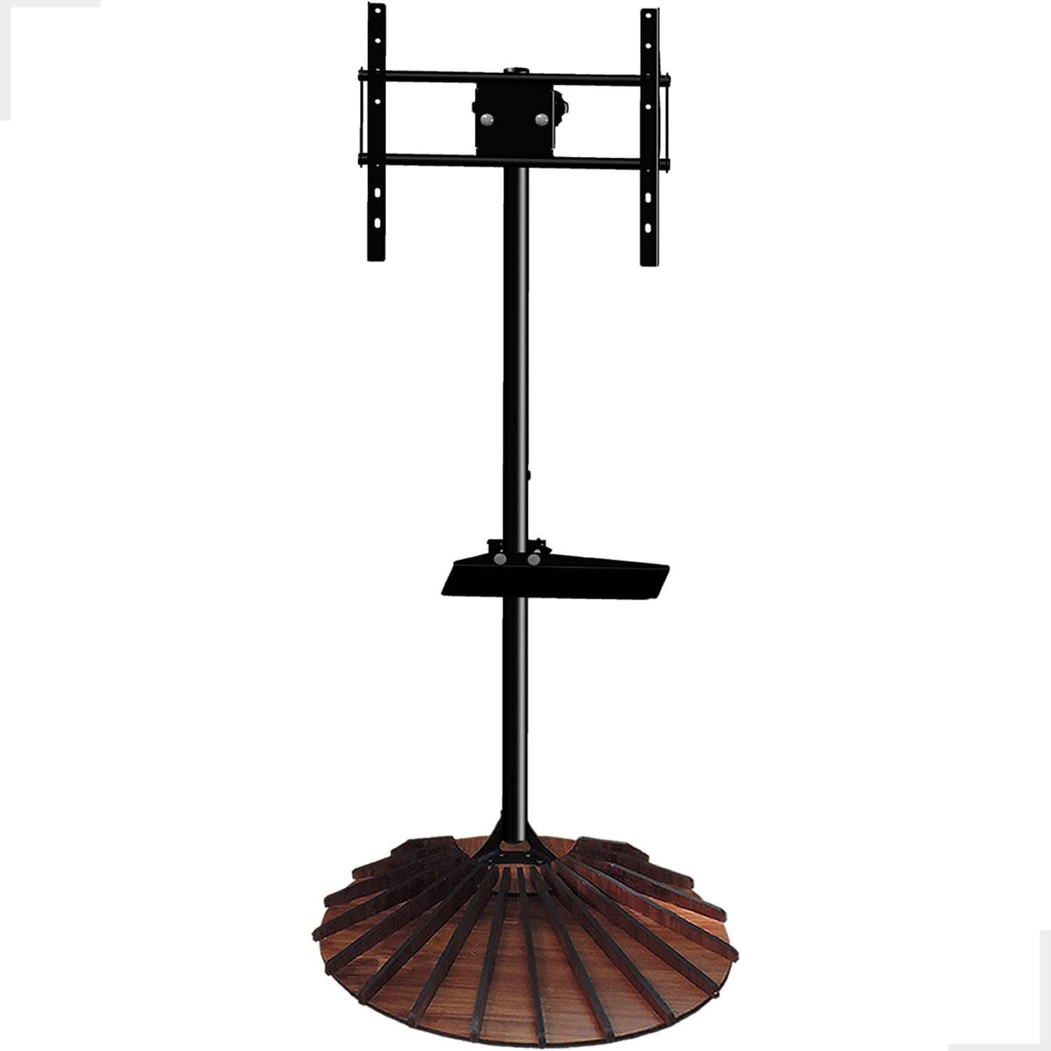 Suporte Pedestal para Tv Chão De 26 a 55 Polegadas Com Bandeja De