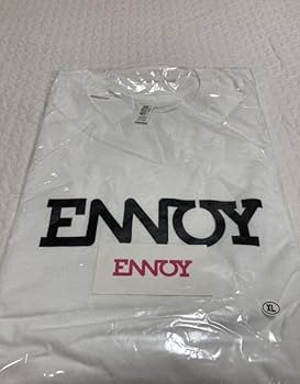 最終価格ENNOY ロングスリーブTシャツ ホワイト　XLサイズ　新品 楽天市場】ENNOY エンノイ Tシャツ エレクトリック ロゴ ロング