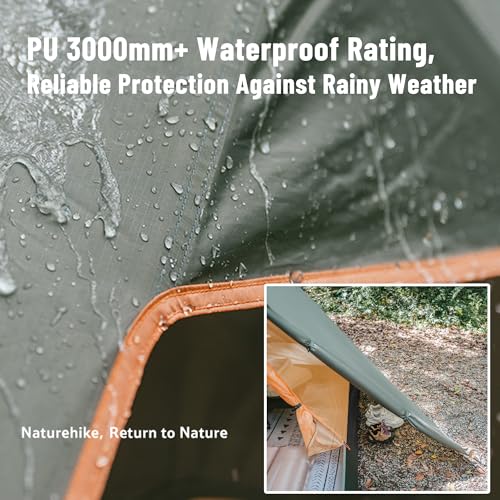 Carpa camping para 8 personas Naturehike KOTA doble capa impermeable miniatura 6