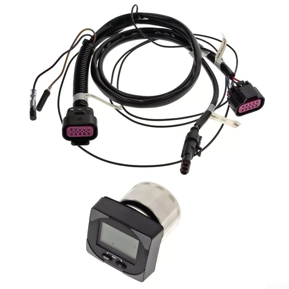 Kit di sistema per Mercury per Mercruiser Smartcraft SC1000 79-879896K21, kit di scartamento di ricambio con materiale ABS, nero