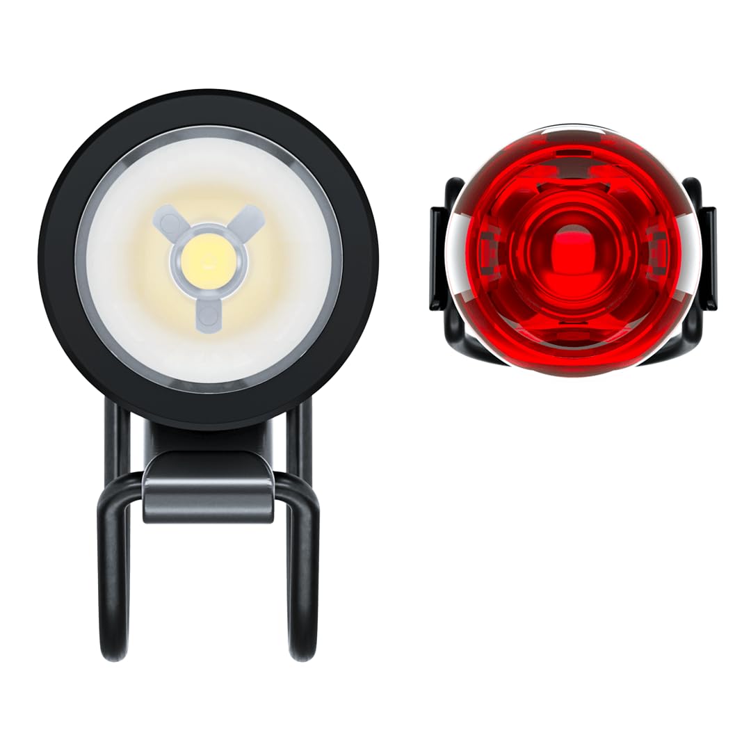 Set Luci Bici CatEye Loop 2 – Anteriore E Posteriore Con Riflettori (SL-LD140)