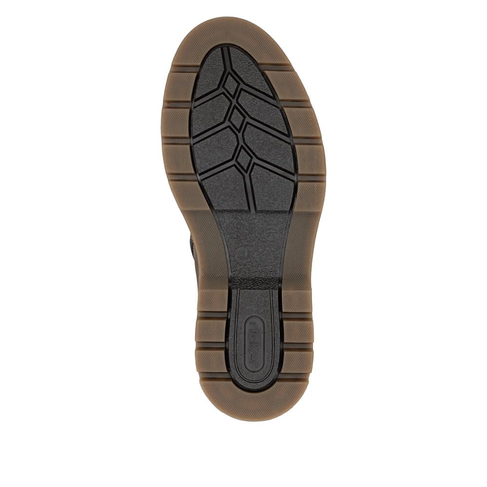 Rieker RiekerTEX F7010 Bottes d'hiver pour homme avec semelle amovible et imperméable
