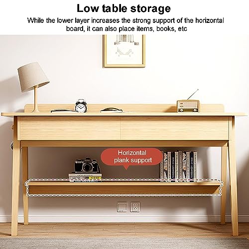 Bureau d'ordinateur pour gagner de la place avec rangement intégré - 7