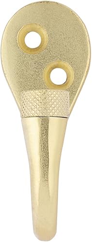 Miniatura 2 de National Hardware N337-911 Powell Gancho moleteado, 2-58", oro cepillado