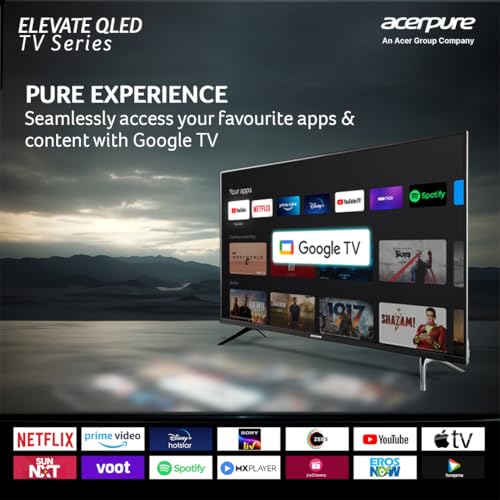 Image of Acerpure 127 cm (50 inch) Elevate Series Ultra HD 4K QLED Smart Google TV AP50UG51QEVTD