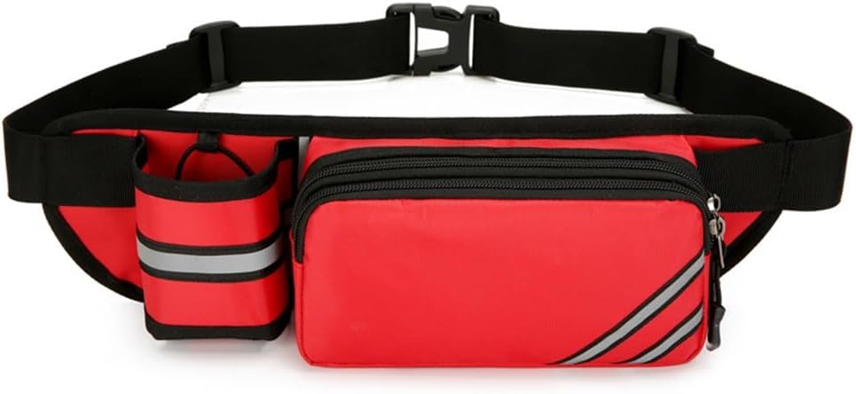 Waist Pack Multi-Functional Sports Water Bottle Waist Pack for Hiking Walking(Blue)