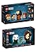 Lego Brickheadz Harry Potter, Hermione, Ron Weasley, Hagrid 4095 + Lord Voldemort, Nagini, Bellatrix Lestrange 40496 Set