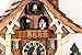 Cuckoopro Cuckoo Clock, Germany Black Forest Style Wooden Pendulum Quartz Wall Clock, Volume Control, Night Silent, Gift Package, Professional Service