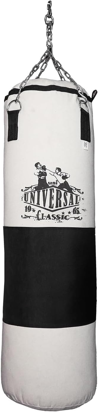 THE UNBEATABLE Boxing Punching Bag, 626C Classic Tough Canvas 3.5 Feet UnFilled Boxing Bag, Punching Bag Without Chain For Kickboxing, Heavy 20oz Canvas Material, Reinforced Hitting Area