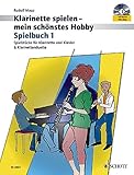 mauzac 1 Stück Klarinette spielen - mein schönstes Hobby: Die moderne Schule für Jugendliche und Erwachsene. Spielbuch 1. 1-2 Klarinetten; Klavier ad libitum. Spielbuch mit CD.