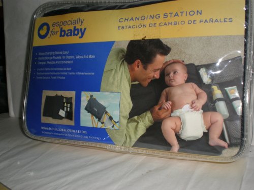 Black Changing Station, Especially for Baby, Portable
