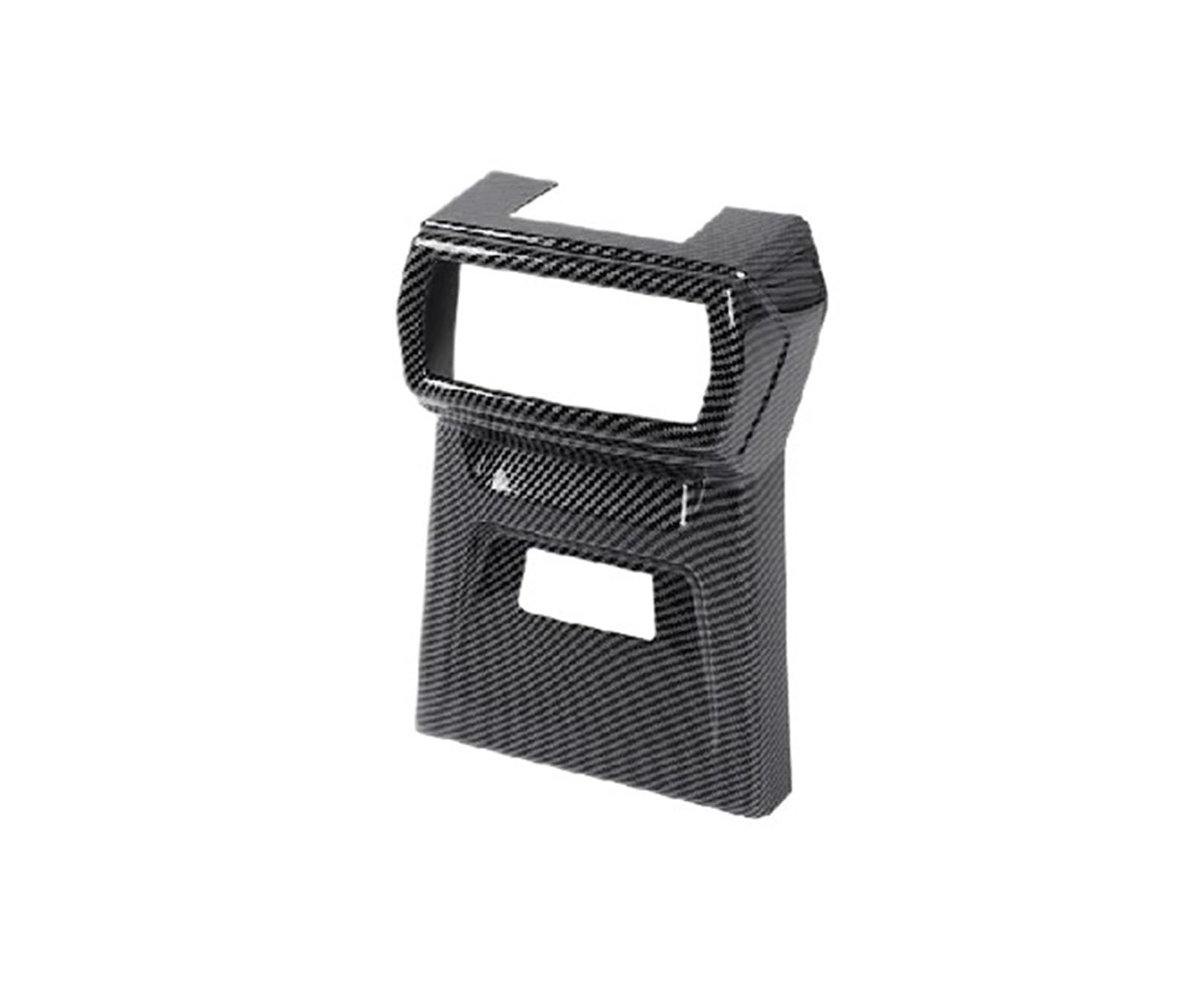 Car Interior Mouldings for A3 8Y 2021 Car Interior Moulding Rear Air Condition Vent Cover Trim Air Outlet Decor Stickers(Carbon Fiber Look)