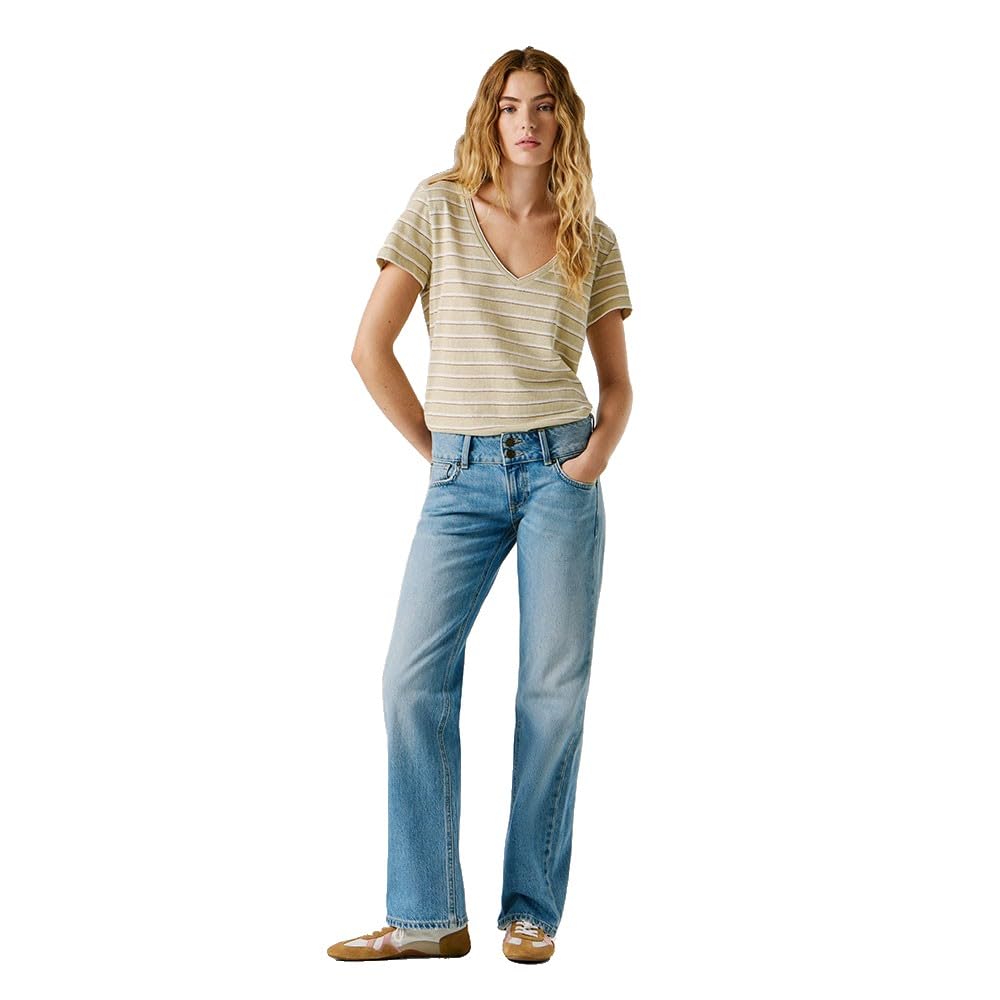 Pepe Jeans Straight Jeans LW Venus Donna