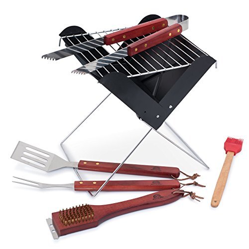Grill Accessories - Barbecue Tool Set - all grilling needs in one box