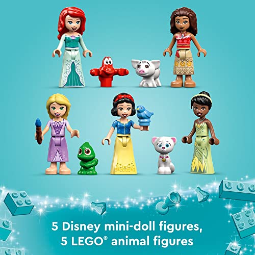 LEGO Disney Princess Ultimate Adventure Castle 43205 Building Toy with 5 Princess Mini-Dolls Including Ariel, Rapunzel… - Image 5