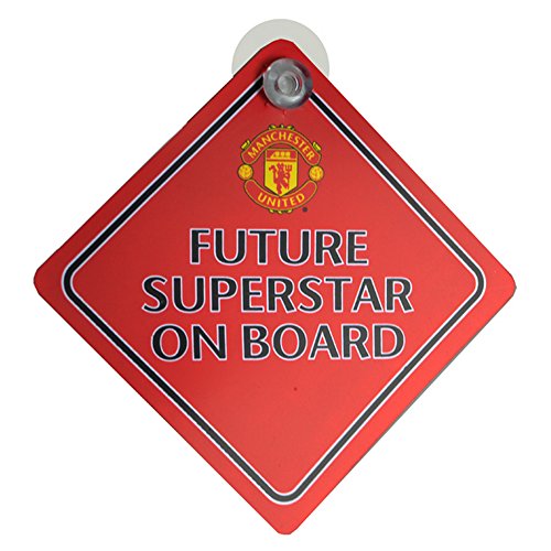 Manchester United Baby On Board Sign