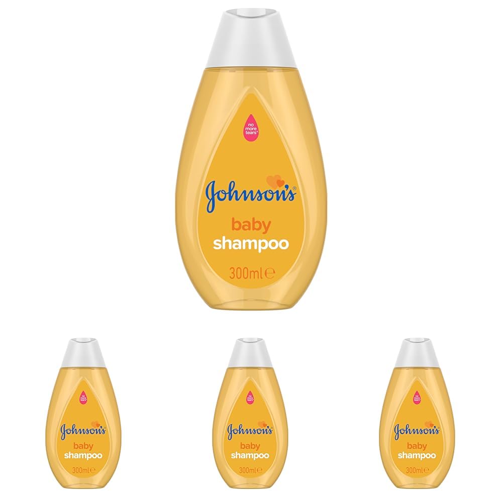 Johnson & Johnson Baby Shampoo 300 ml (Packung mit 4)