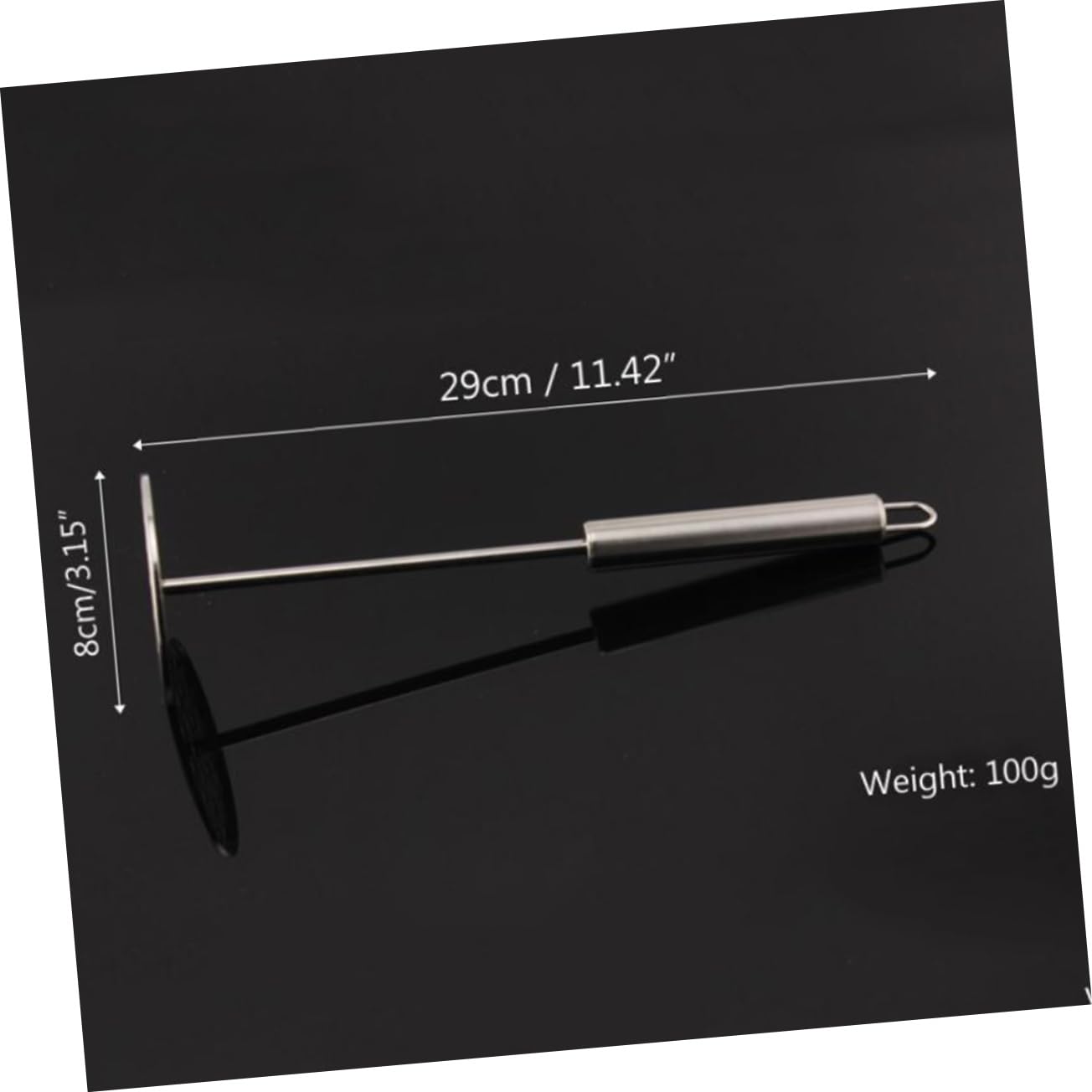 Garneck Potato Ricer Twist Stainless Steel Vegetable Masher Fruit Masher Kitchen Tool for Mashed Potatoes