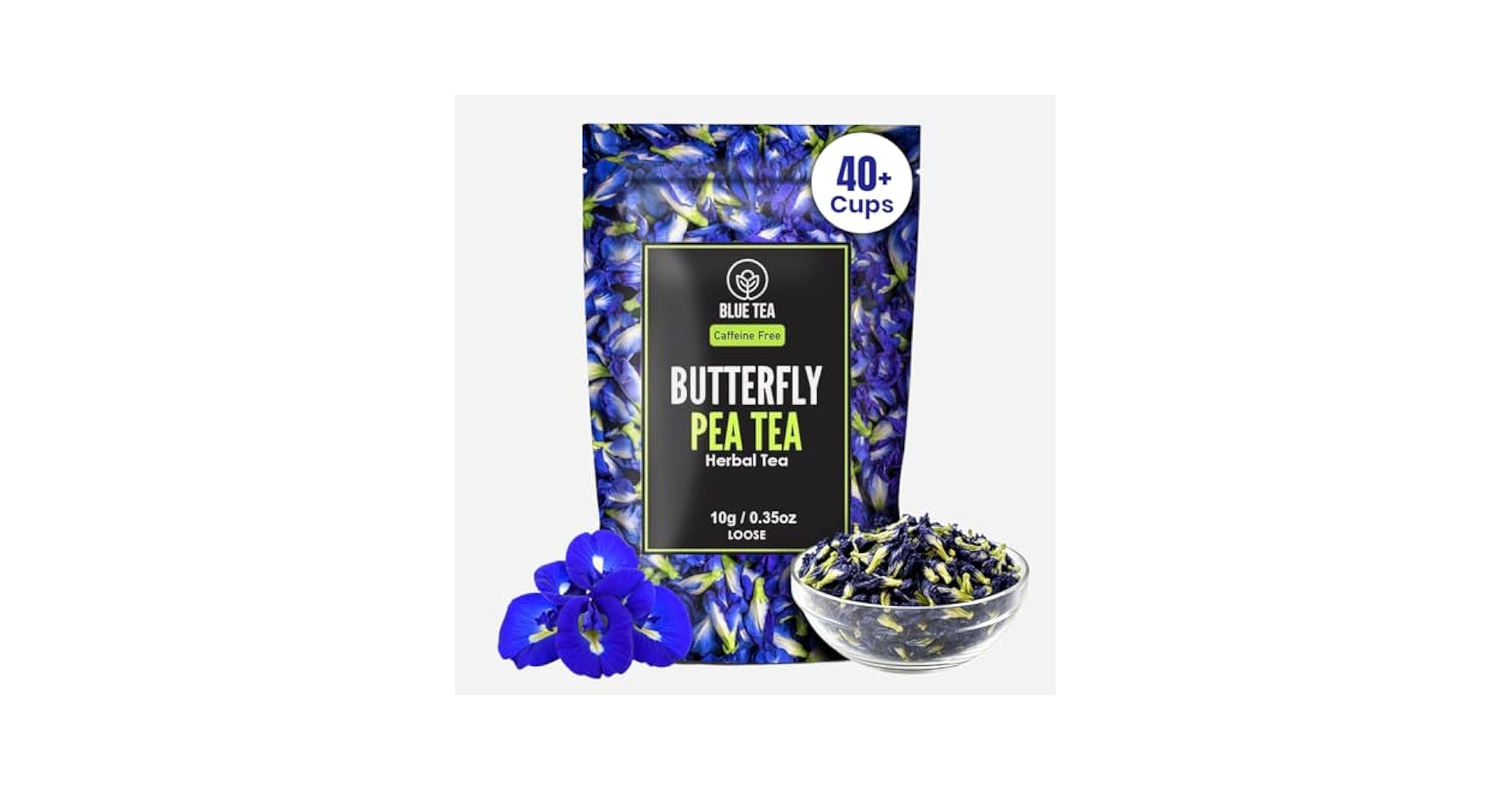 茶  Blue Tea Amazon.com: BLUE TEA - Butterfly Pea Flower Assortment Tea