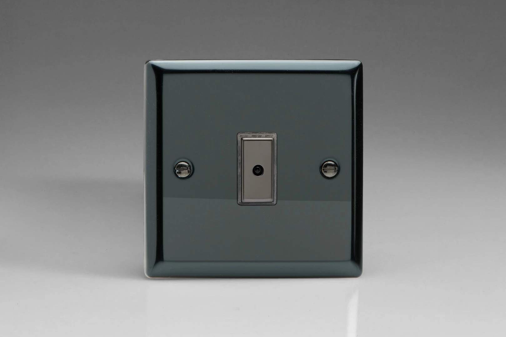 Varilight 1-Gang 1-Way Remote/Tactile Touch Control Master LED Dimmer 1 x 0-100W (Max 10 LEDs) Iridium JIE101
