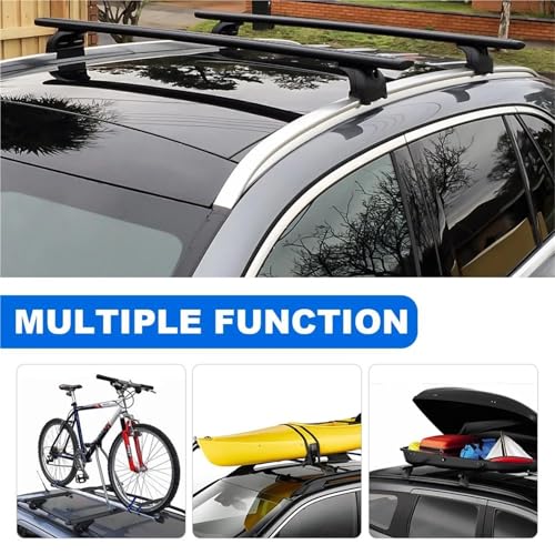 Barras transversales coche para Jeep Grand Cherokee elimina falta espacio 5