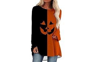 Halloween Plus Size Shirt: Long Tunics or Tops to Wear with Leggings
