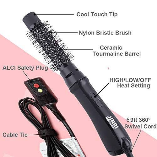 Hair Dryer Brush & Volumizer Hot Air Brush, 3-In-1 Blow Dryer Brush Styler For Straightening, Curling, Salon Negative Ion Ceramic Lightweight Dryers Straightener Curl Hair Brush For Wet And Dry Hair #TOP3
