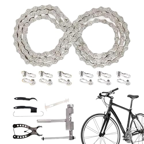 Chaîne pour VTT et kit de chaîne vélo monovitesse pour rouler sans dérailler