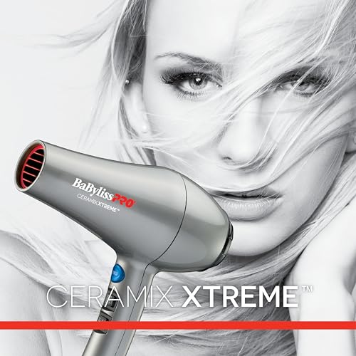 BaBylissPRO Ceramix Xtreme Ionic and Ceramic Hairdryer,1 Count
