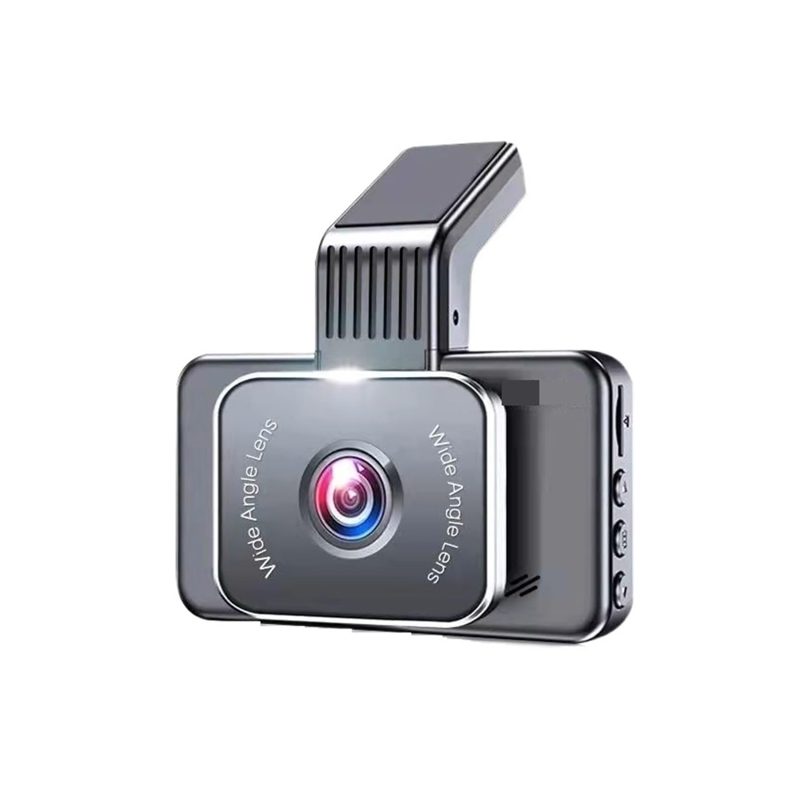 Przód kamery samochodowej Kamera samochodowa 1440P Rejestrator jazdy Samochodowa kamera HD Dwuobiektywowy Wbudowany rejestrator DVR Dashcam Podwójne nagrywanie Ukryty monitoring Łatwa instalacja (Col