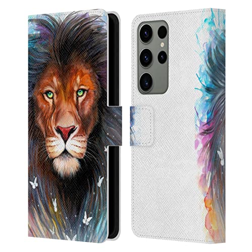 Sacré Chats Étui Cuir Samsung S23 Ultra Coque Protection Portefeuille Housse Magnétique