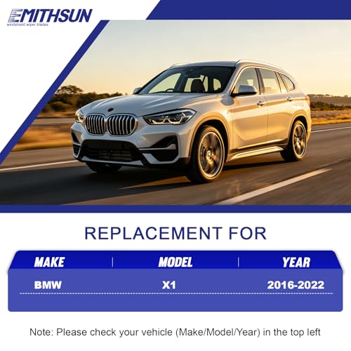 Image of Replacement for 2016-2022 BMW X1 Windshield Wiper Blades
