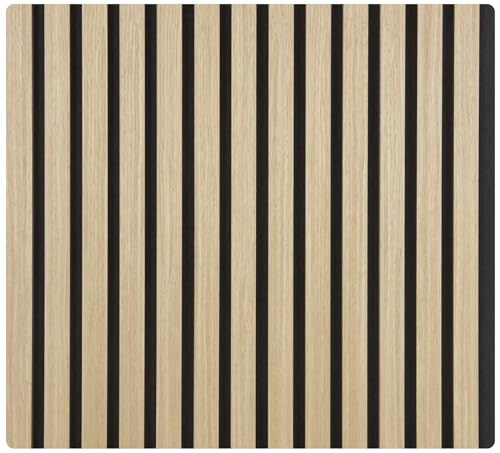 Panneaux muraux acoustiques Chêne clair Linea pour isolation phonique - 3