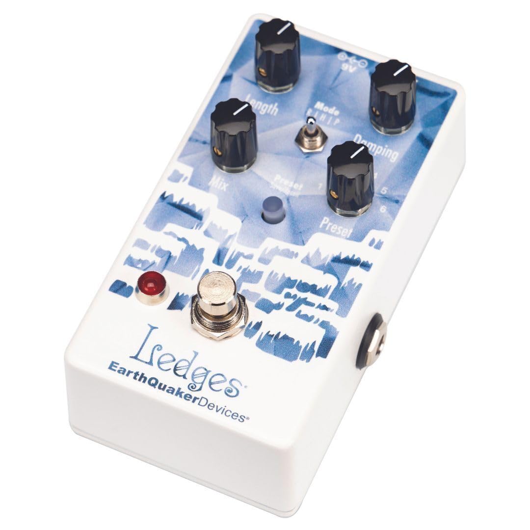 EarthQuaker Devices Ledges 新品同様品 EarthQuaker Devices - Ledges - Tri-Dimensional Reverberation Machine