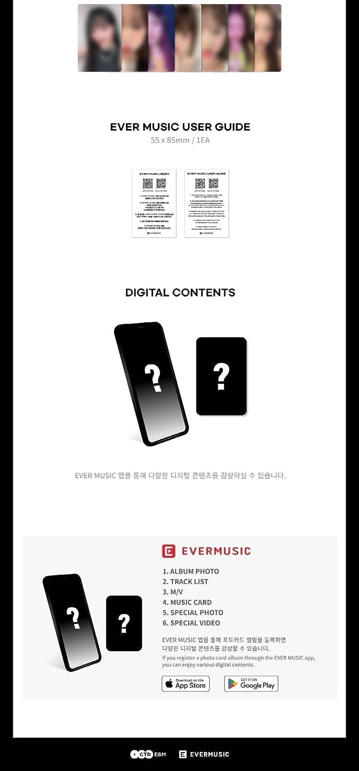 LOOSEEMBLE Loossemble 1st Mini Album Contents+Photocard+Tracking Sealed LOONA (EVER MUSIC SET(Hyunjin+Yeojin+ViVi+Go Won+Hyeju))