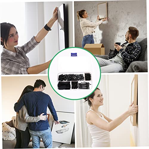 Image of Complete Photo Frame Hanging Hardware 277pcs Heavy Duty Hangers Frame Picture Hangers Kit