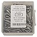 Cotter Pin Asst, 18-8, 100 Pcs, 14 Sizes