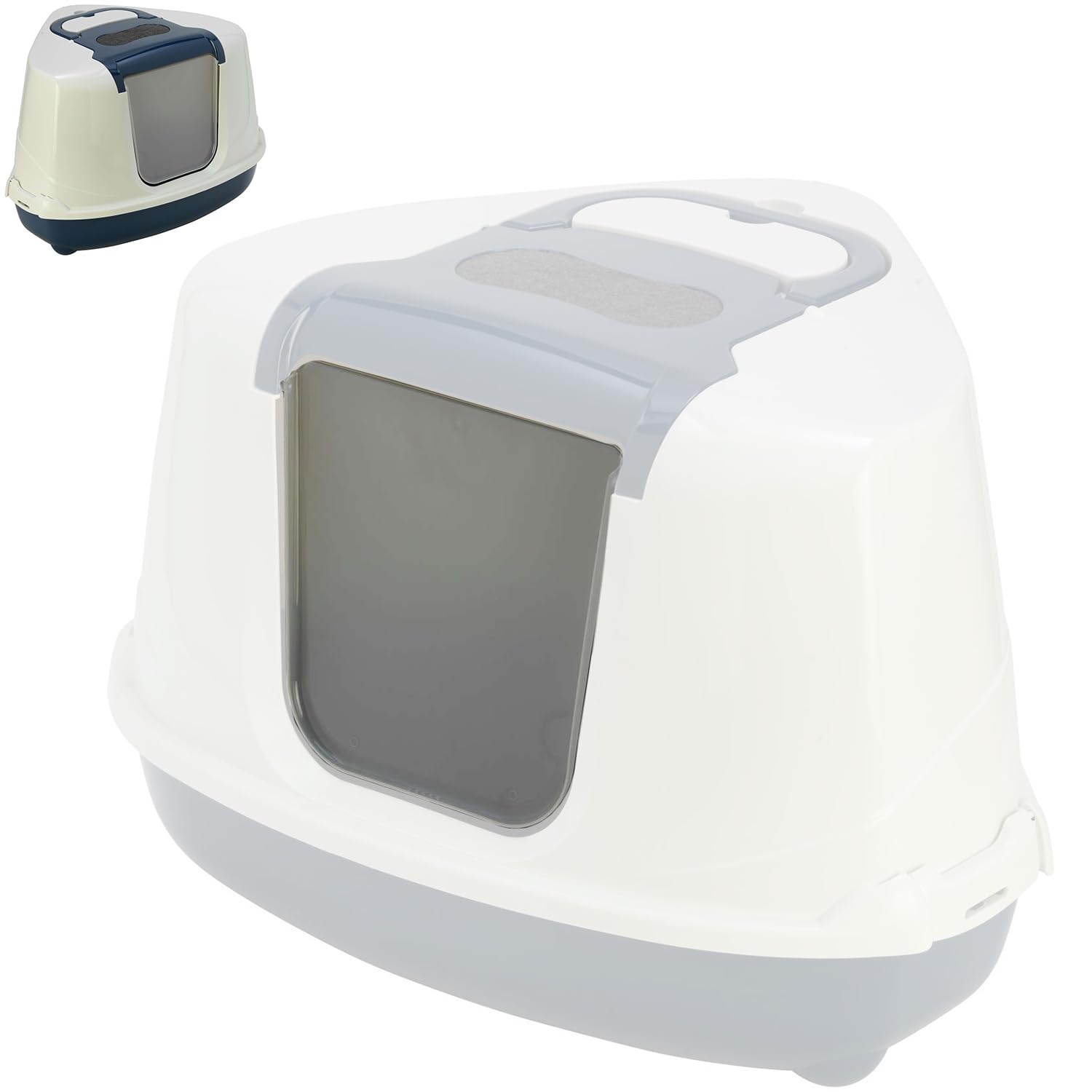 CAT CENTRE Flap Door Replacement for Hooded Litter Tray (Door for FLIP Corner) Natural