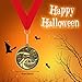 Inbagi 10 Pcs Halloween Medals Costume Contest Trophy Awards 2'' Pumpkin Ghost Skeleton Medals Bulk for Halloween Party Prizes Holiday Party Favors Gifts