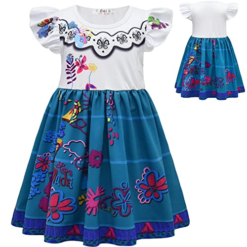 Vestido Princesa Mirabel para Niñas y Bebés Rosa miniatura 2