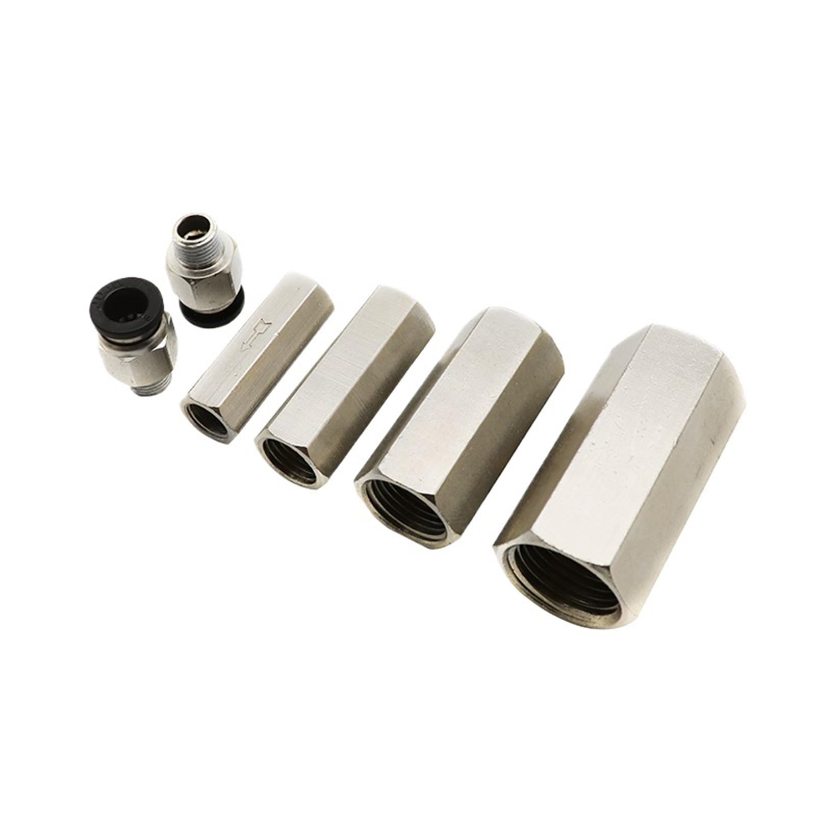 Pneumatyczny zawór zwrotny mosiężny 4 m 6 mm 8 mm 10 mm 1/4 3/8 1/2 cala adapter do montażu rur zawór jednokierunkowy do rury sprężarki powietrza (CV-04BSP)