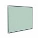 Ghent DFVBK34-42 3 ft. x 4 ft. DecoAurora Aluminum Frame Stone Vinyl Tackboard - Black Trim