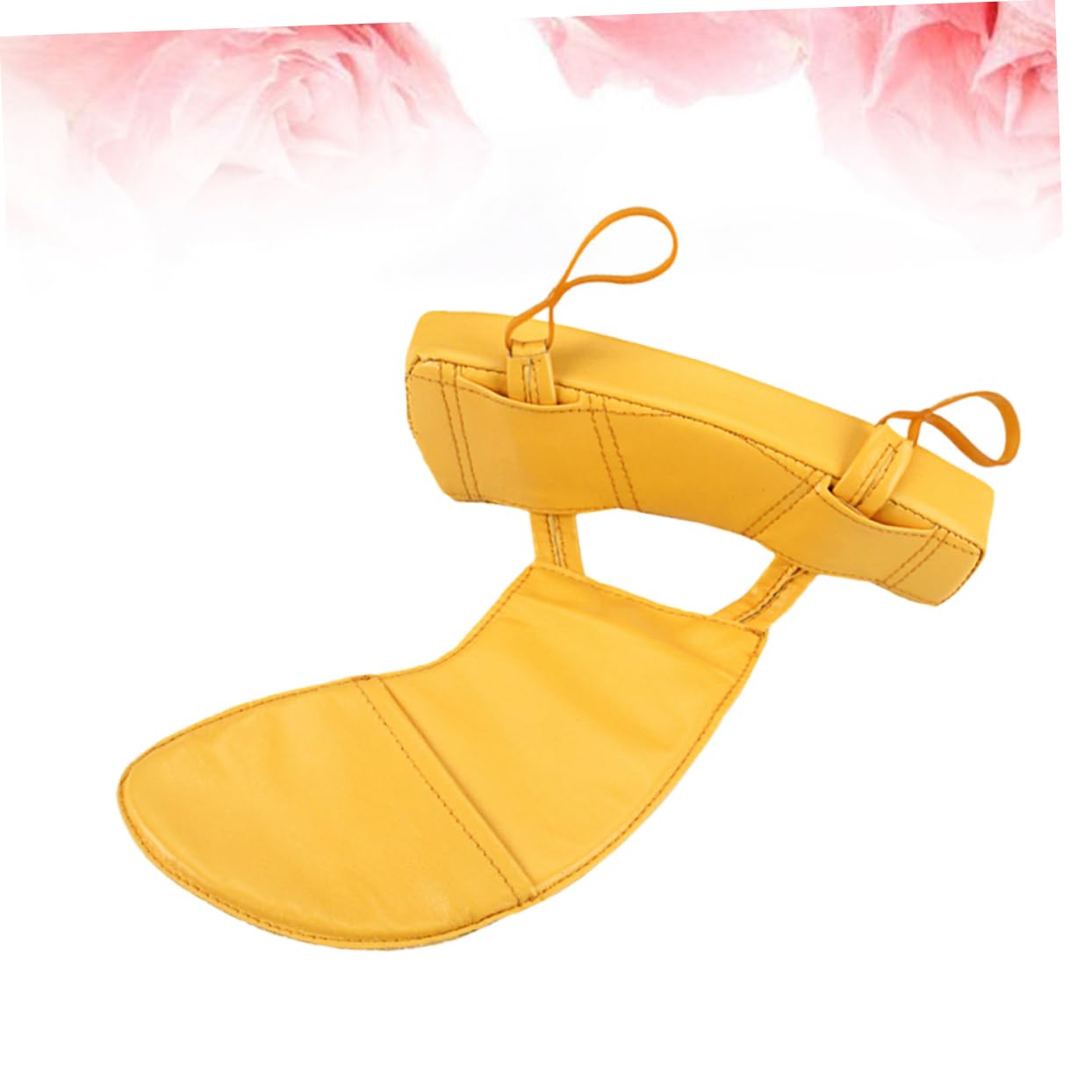 Cuscinetto per Violino B499 1/4 1/2 in Pelle di Pecora | Giallo, Traspirante e Confortevole, per Violino e Fiddle, Selezione Accurata Controlli Multipli
