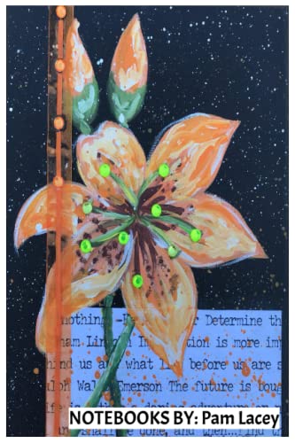 Notebooks by: Pam Lacey: Orange Daylily