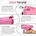 ZAVI SONS Stitch Gun for Clothes, Tagging Tool for Clothing, Quick Stitch Sewing Tool, Sticky Hemming Strip, Includes 6 Fine Needles, 1000 White and 1000 Black Sharpeners.