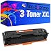 Produktbild Tito-Express PlatinumSerie 3 Toner XXL MIT CHIP kompatibel mit Canon CRG-054H i-Sensys LBP 620 621CW 623CDW MF 640 640C 641CN 641CW 642CDW 643CDW 644CDW 645CX | Black je 3.100 Seiten